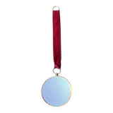 Antique hanging "witch's eye" convex mirror
