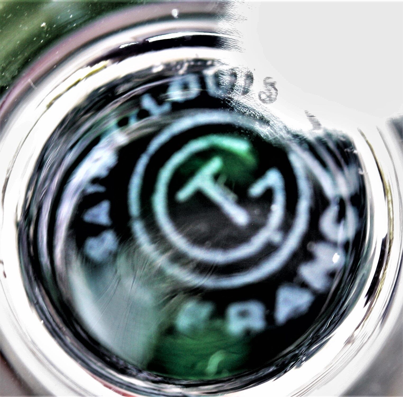 St. Louis Crystal Rhine Wine Glass Model Jersey Paquebot France