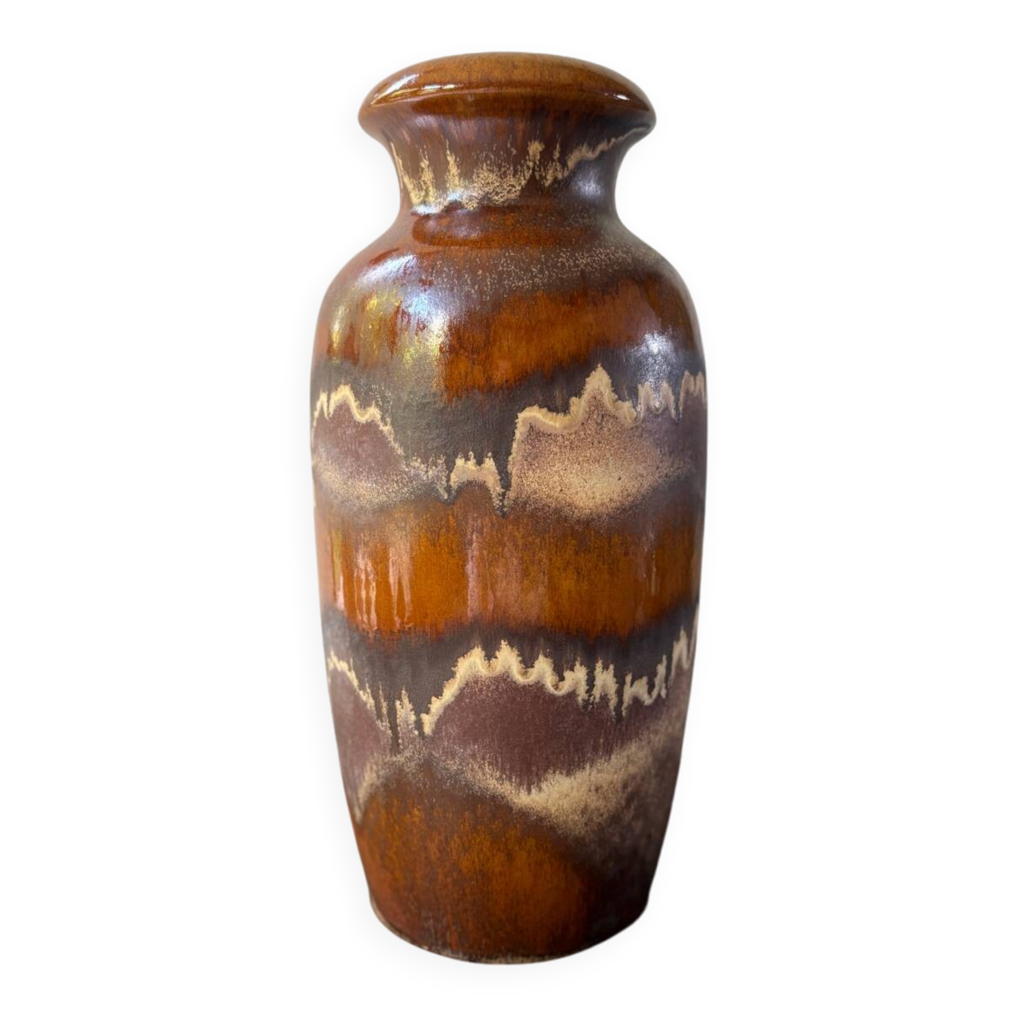 vintage scheurich keramik ceramic vase from the 70s