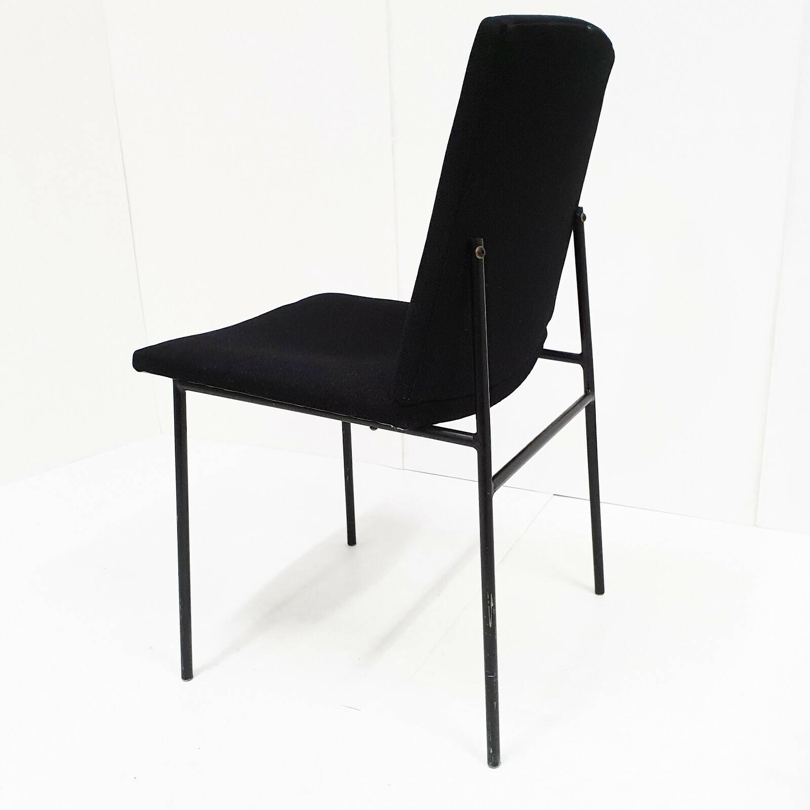 Rare 1950s vintage chair by pierre guariche for huchers minvielle 50s