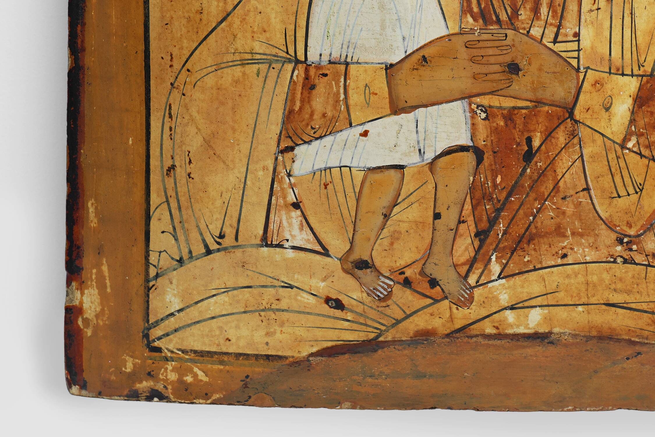 Russian Icon of the Virgin of Tenderness (Eleousa), 19th Century