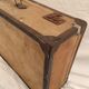 Old wood and cardboard suitcase