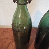 Two old beer bottles