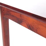 Square Danish designer Rosewood coffee table, 1970s