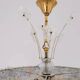 Murano glass floral Barovier & Toso flower chandelier