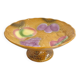 Glazed ceramic fruit bowl – Salins-les-Bains, France