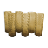 Vintage orangeade glasses