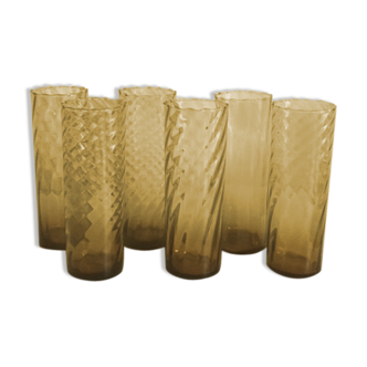 Vintage orangeade glasses