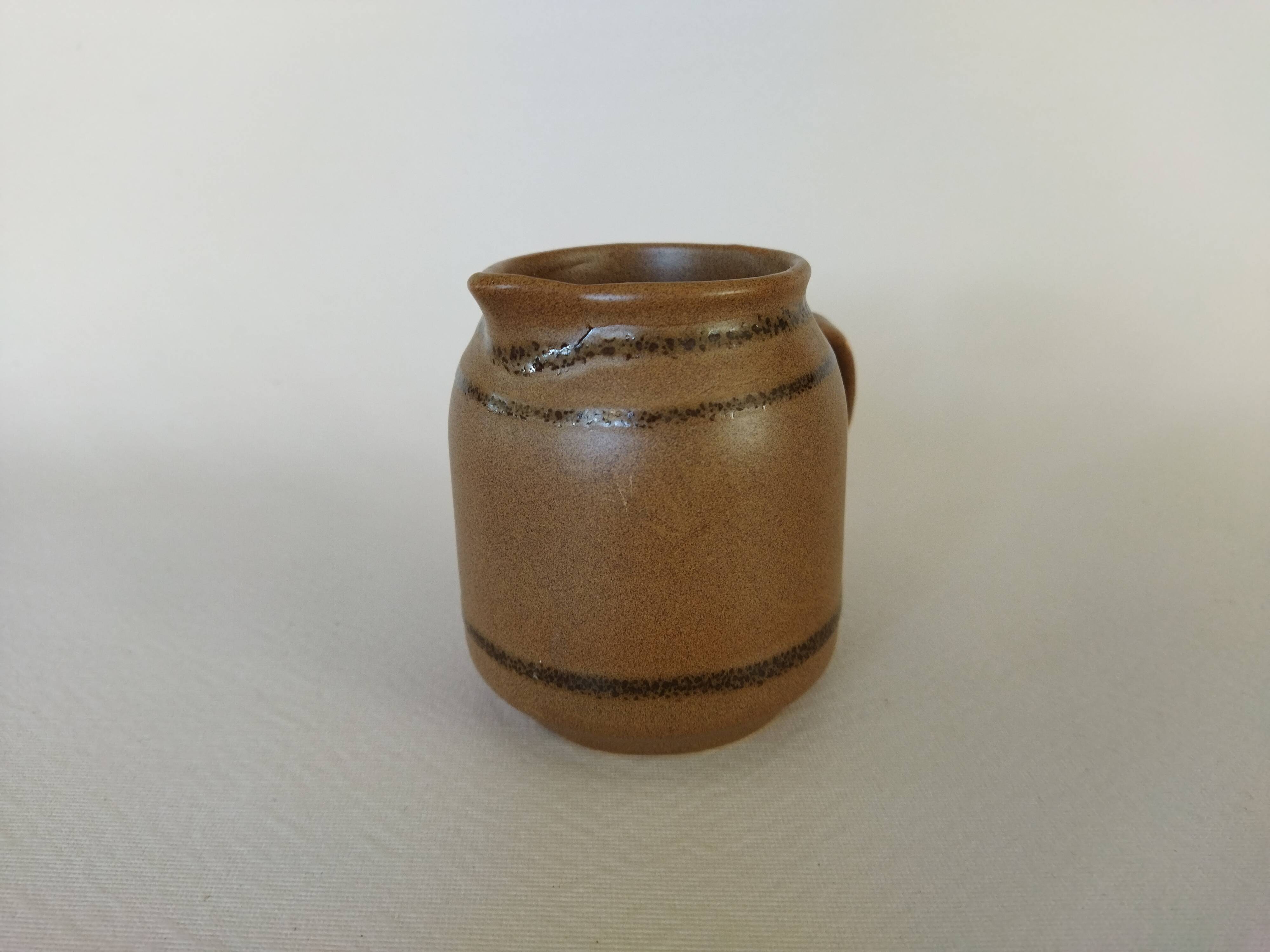 Sarreguemines "Savoie" milk jug