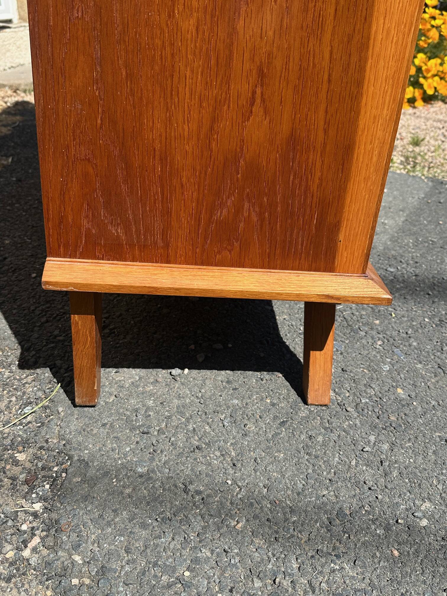 Vintage display cabinet