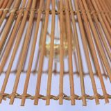 Bamboo Light, 40cm coni style, Boho Pendant Light