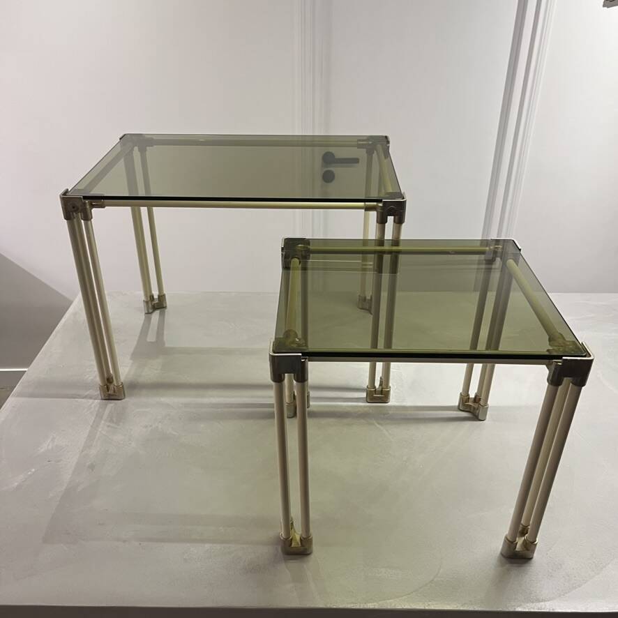 Coffee table or nesting tables from the 1970s