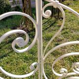 Wrought iron grid