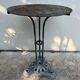 Small cast iron bistro table.