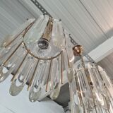 Suspensions en cristal de murano des années 70