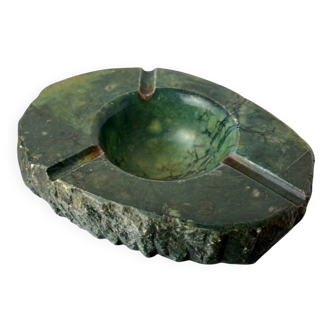 Green alabaster ashtray by Romano Bianchi, Italy, 1970s