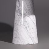 Carrara marble round dining table
