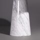 Carrara marble round dining table