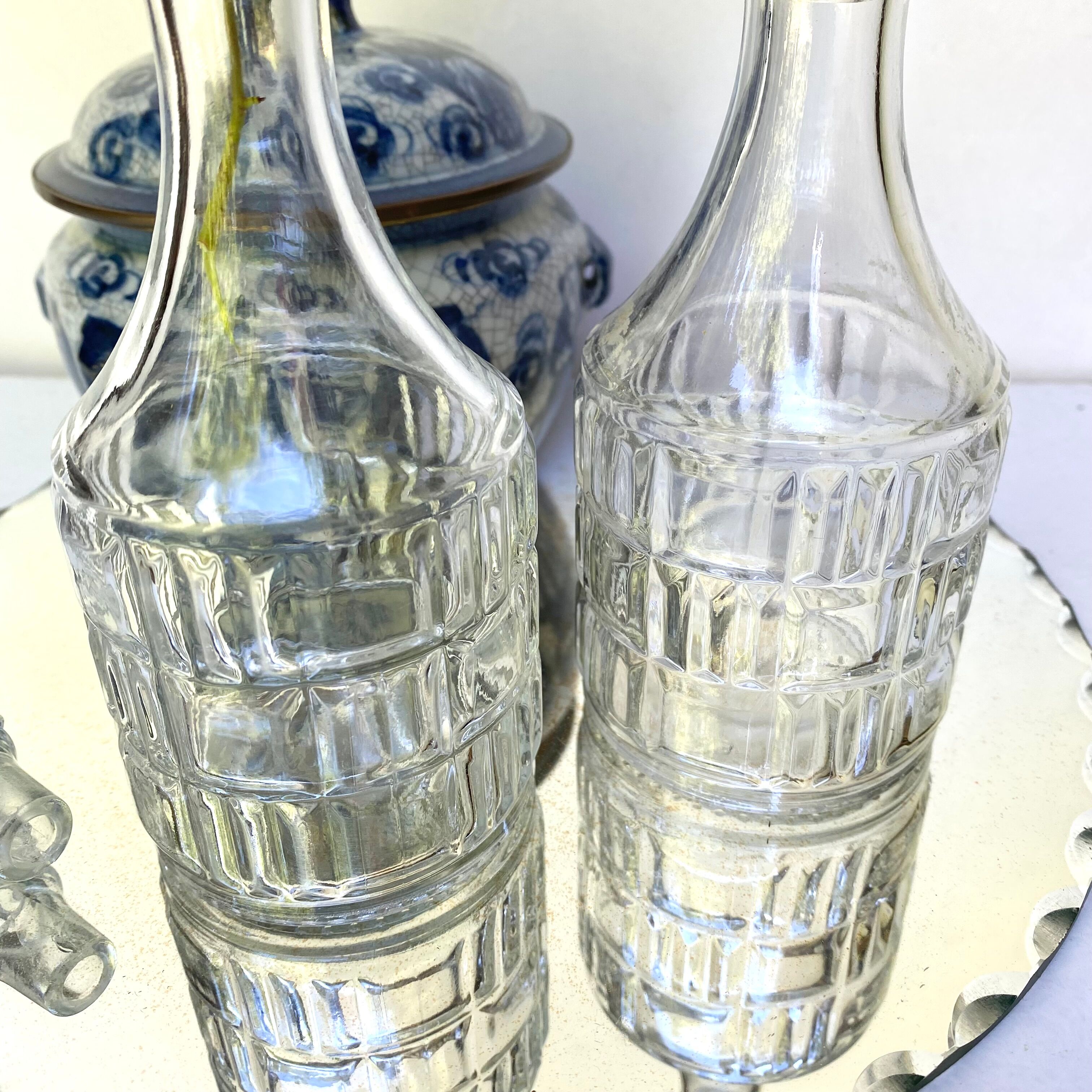 Vintage decanters