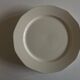 Set de 6 assiettes ivoire modernistes terre de fer