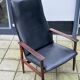 Vintage Norweigan Rosewood Highback Chair