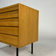 Commode vintage en chêne Cadovius, buffet, meuble de rangement danois.