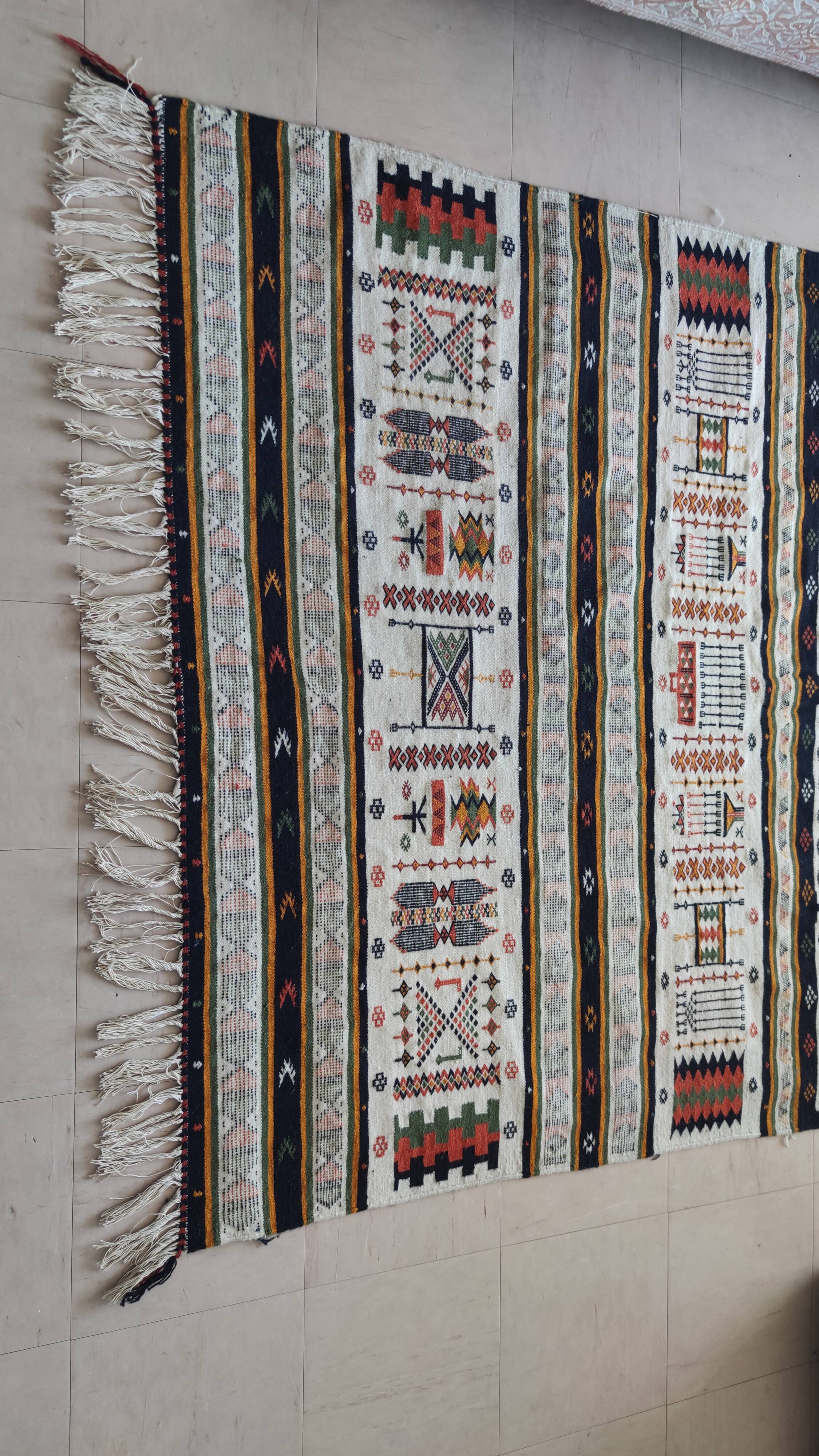 Beni-isguen M'zab Berber Carpet 257 x 147 cm