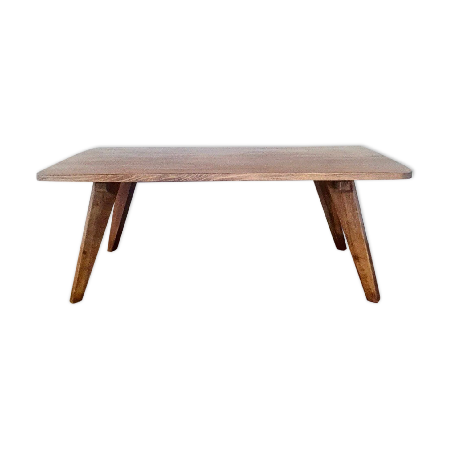 Solid wood coffee table