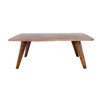 Solid wood coffee table
