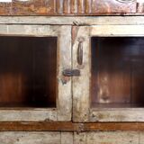 Vaisselier en teck birman ancien