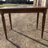 Art Deco oak writing table