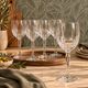 6 verres à vin en cristal véritable taillé main – Vintage