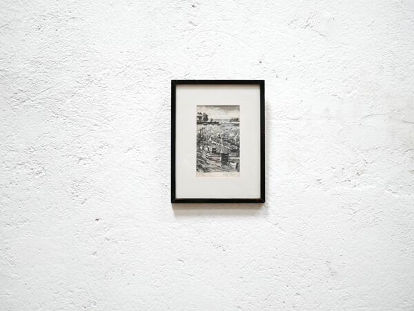 Lithographie signée Paul Petit