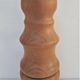 Lamp foot XL solid wood veined turned vintage