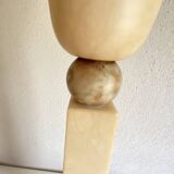 Alabaster lamp Pegasan, 1970s