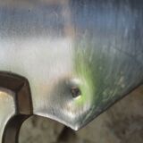 Vintage silver metal pie shovel