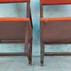 Paire de fauteuils rustiques en noyer