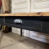 Patinated farmhouse table