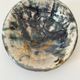 Glazed ceramic cup – Deer in the forest – Incised decoration and free form
