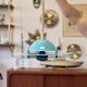 Adjustable UFO Pendant Lamp, 1980s, Vintage