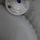 Dented opaline suspension