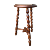 Tabouret vintage bois
