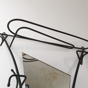 Miroir asymétrique vintage 1950