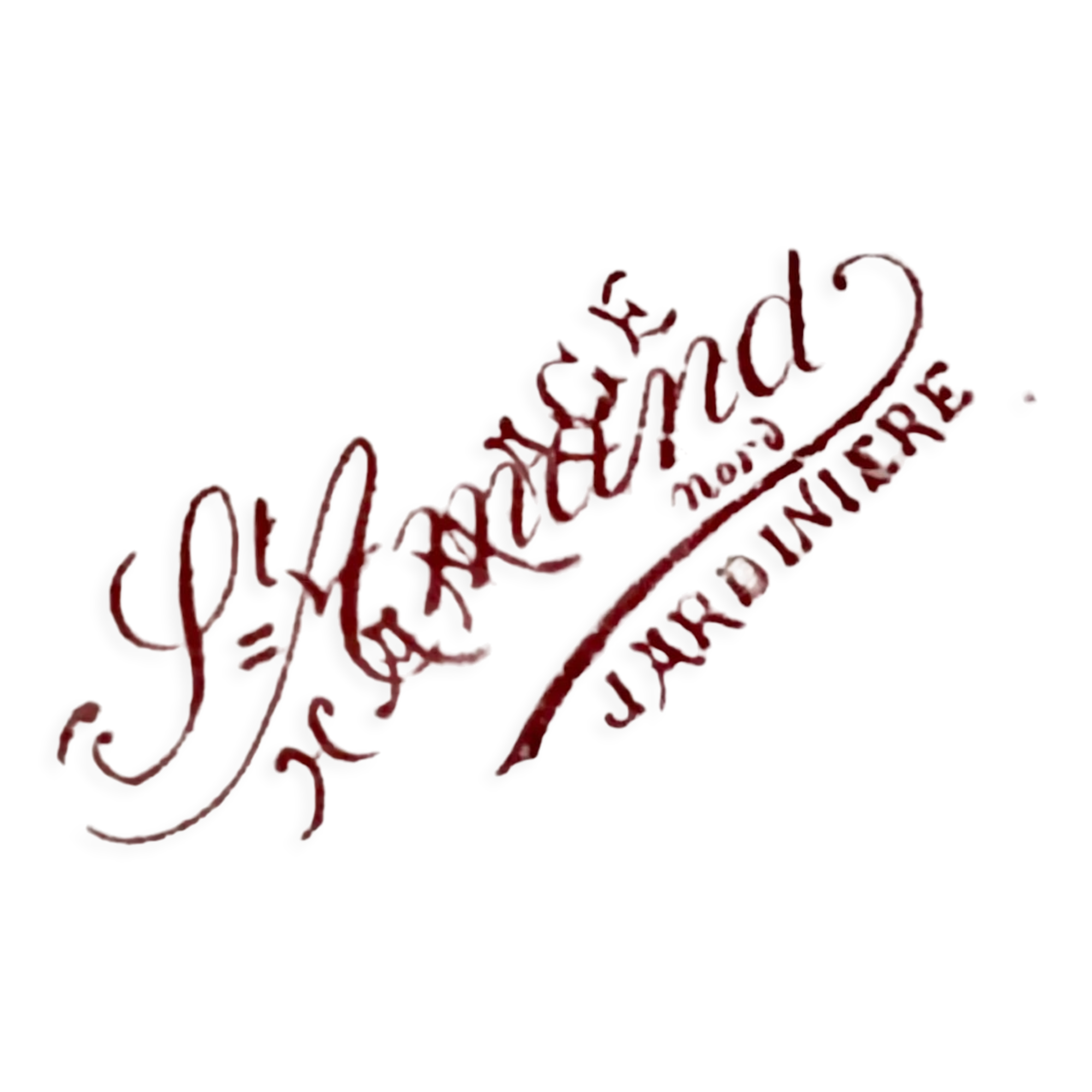 Hollow serving dish Jardinière Hamage Nord Saint Amand