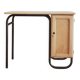Renovated vintage desk by Jacques Hitier, 1960s.