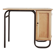 Renovated vintage desk by Jacques Hitier, 1960s.