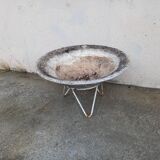 Vasque en béton reconstitué années 60