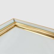 Large Hollywood Regency style Deknudt mirror, Belgium ca. 1980