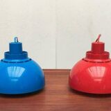 Mid-Century Danish Minisol pendant lamps by K. Kewo for Nordic Solar, 1960s, set of 2