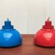 Mid-Century Danish Minisol pendant lamps by K. Kewo for Nordic Solar, 1960s, set of 2